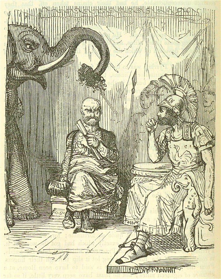 Comic History of Rome p 142 Self-possession of Fabricius under rather Trying Circumstances