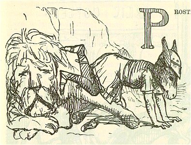 Comic History of Rome p 161 Initial P