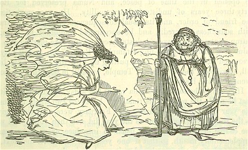 Comic History of Rome p 015 Numa Pompilius remembering the Grotto