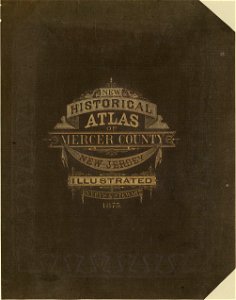 Combination atlas map of Mercer County, New Jersey LOC 2010587333-1