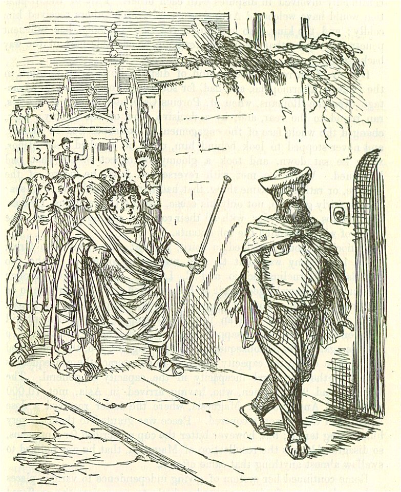 Comic History of Rome p 197 Hannibal leads the Ambassadors rather a fatiguing Walk round Carthage