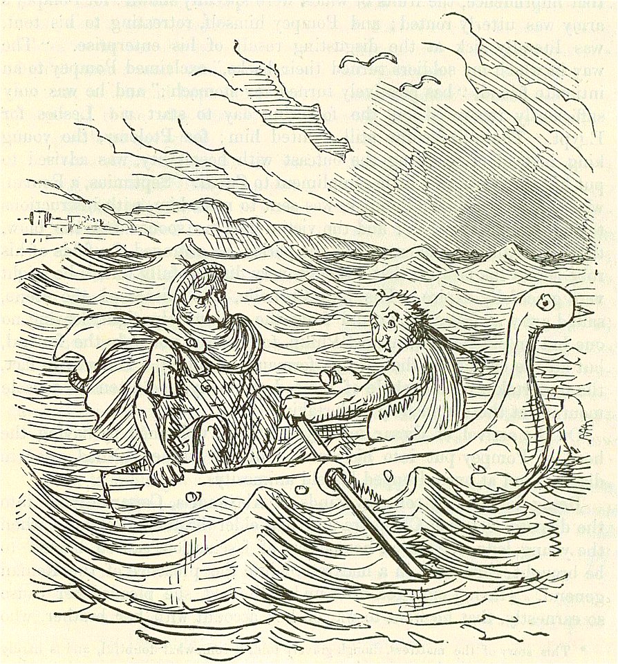 Comic History of Rome p 301 Quid times Caesarem vehis