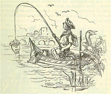 Comic History of Rome p 145 Discovery of the Head of Summanus