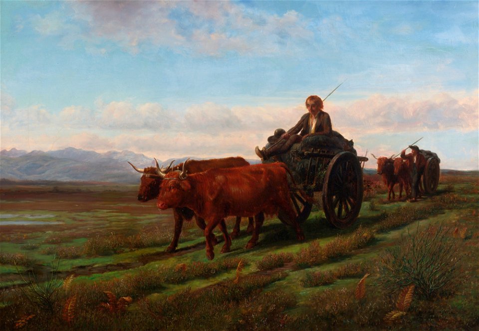 Rosa Bonheur, En allant au marché (1851)