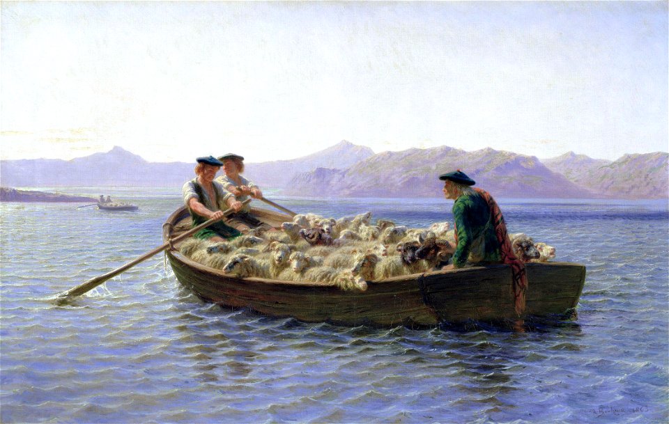 Rosa Bonheur - Changement de pâturagesFXD