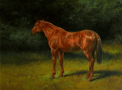 Rosa Bonheur - L'oseille rouge. Free illustration for personal and commercial use.