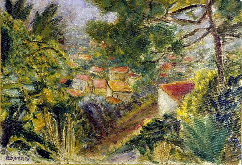 Le Cannet by Pierre Bonnard, 1941, Jill Newhouse Gallery