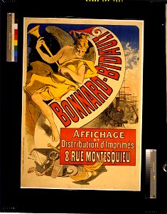 Bonnard-Bidault, affichage et distribution d'imprimés - J. Chéret. LCCN2004675014