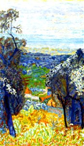 Pierre Bonnard Landscape at Le Cannet 1926