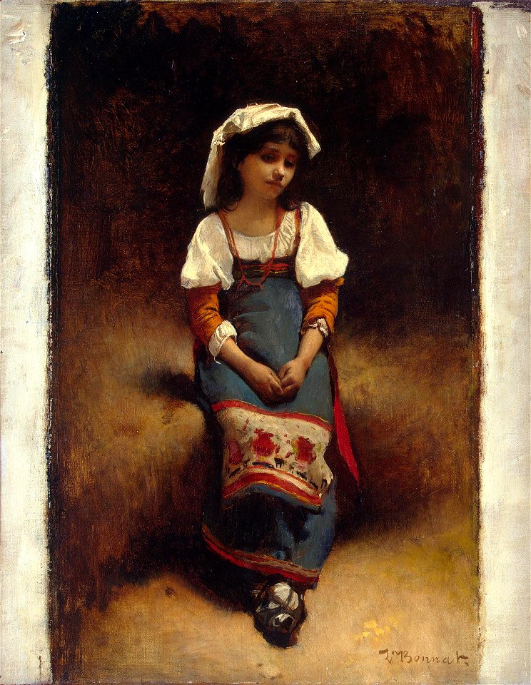 Léon Bonnat - Femme italienne