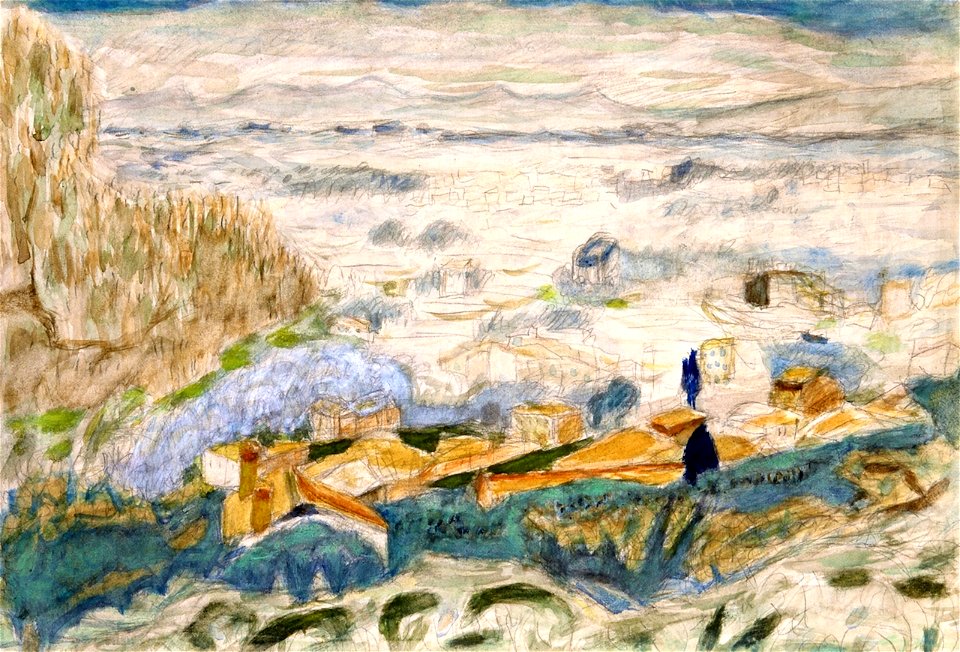 Pierre Bonnard Landscape of Le Cannet 2