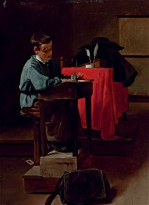 François Bonvin - L'écolier