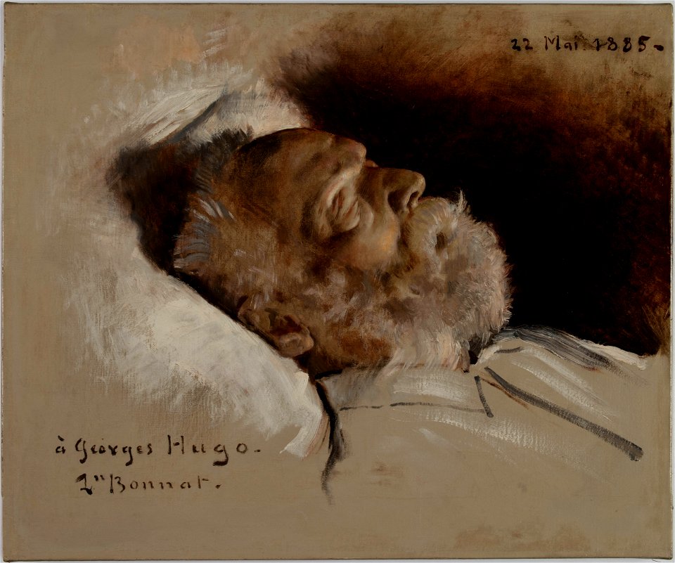 Bonnat, Léon - Victor Hugo sur son lit de mort - 219 - Maison de Victor Hugo