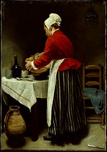 François Bonvin - The Maid - 1933.1110 - Art Institute of Chicago