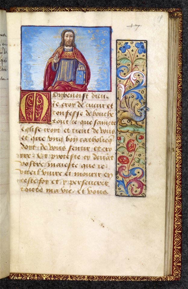 Book of Hours, Use of Bourges - BL Harley 2919 f19
