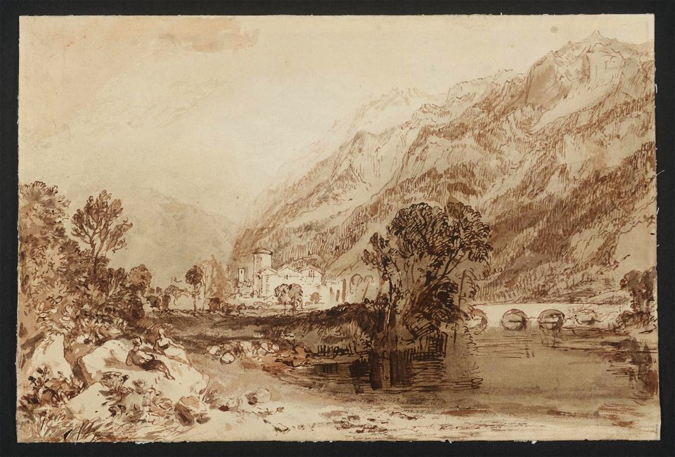 Bonneville, Savoy by Joseph Mallord William Turner - 02