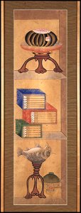Bookshelf (Chaekgado), 19th century, Joseon dynasty, MFAB 1984.824a-d (2 of 4)