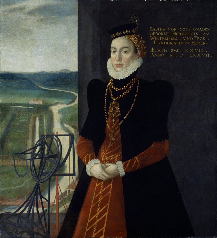 Sabina von Württemberg Borcht