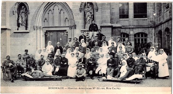 Bordeaux - Hôpital auxiliaire n°22 (44, rue Calvé)