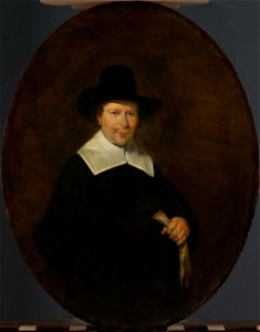 Gerard ter Borch (II) - Gerard Abrahamsz van der Schalcke (1609-67). Lakenkoopman te Haarlem - SK-A-1784 - Rijksmuseum