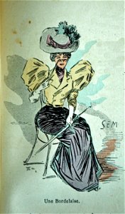 Bordeaux Exposition 1895 - Dessin de SEM 11