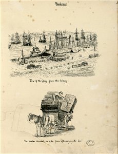 Bordeaux (2 dessins) - Fonds Ancely - B315556101 A BROWN 005