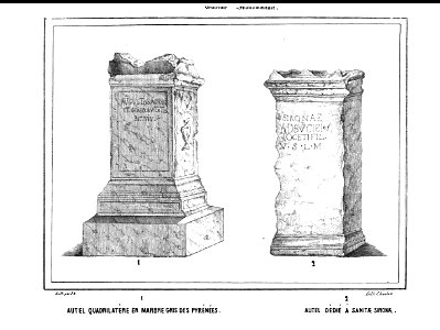 Bordeaux - autels romains
