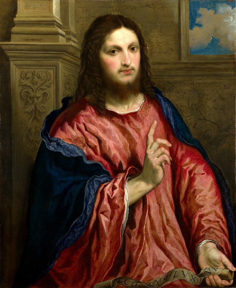 Paris Bordone - Christ as 'The Light of the World' - Google Art Project
