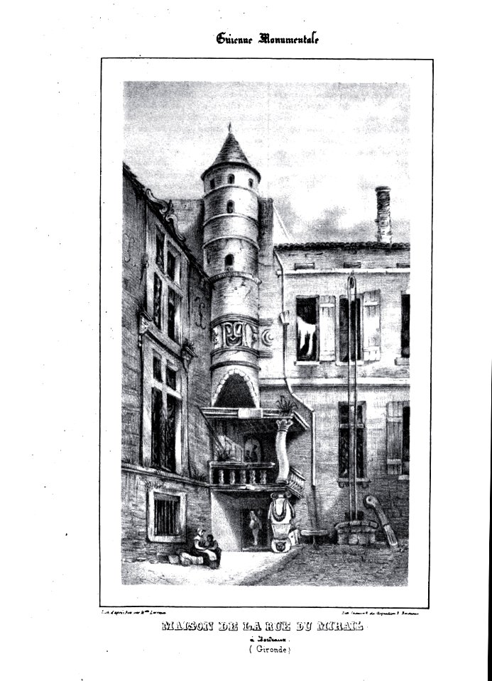 Bordeaux - Maison du la rue du Mirail
