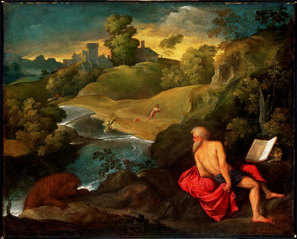 Paris Bordone - San Girolamo - Philadelphia Art Museum