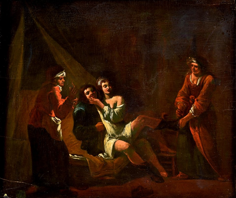 Bordellszene NL 17Jh