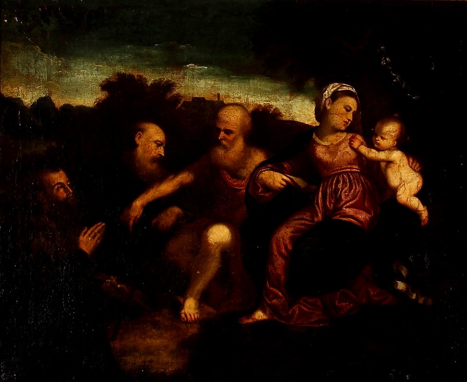 Paris Bordone - Sacra Conversazione