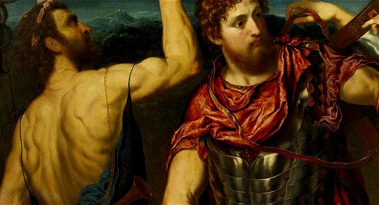Paris Bordon - Perseo giovane armato da Mercurio ed Atena - Birmingam, Museum of Art