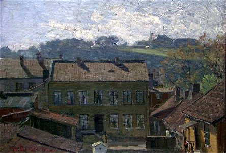 Fredrik Borgen - The View from my Window - NG.M.01142 - National Museum of Art, Architecture and Design
