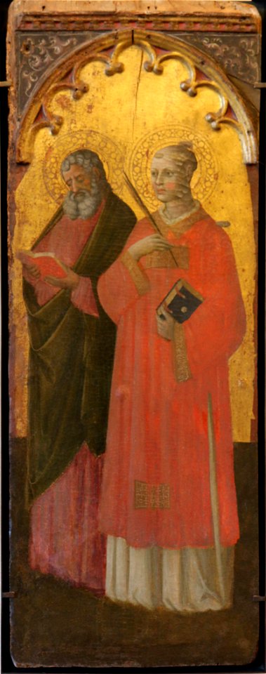 Borghese di Pietro Borghese - Saint Jean l'évangéliste et saint Pierre