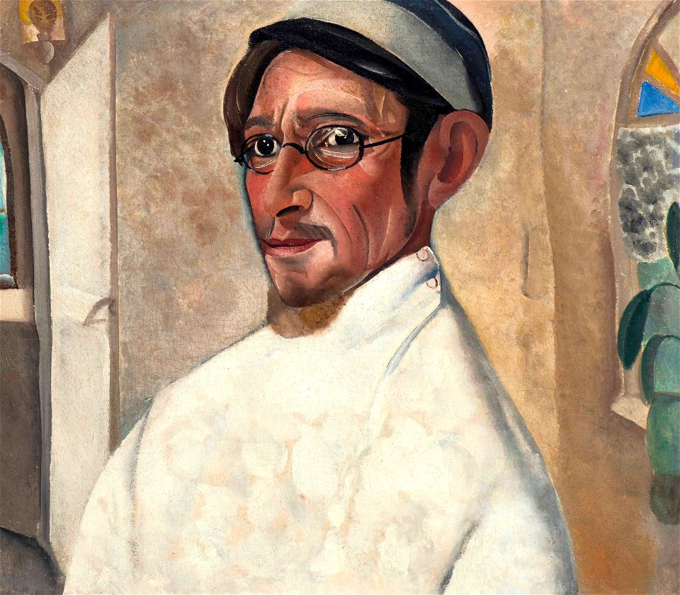 Boris grigoriev portrait of the actor nikolai podgorny