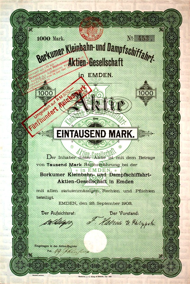 Borkumer Kleinbahn 1908