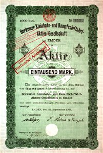 Borkumer Kleinbahn 1908