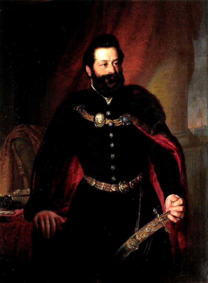 Borsos Portrait of Károly Andrássy 1844
