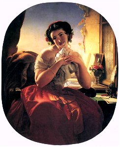 Borsos, Jozsef - Homing Pigeon (1856)