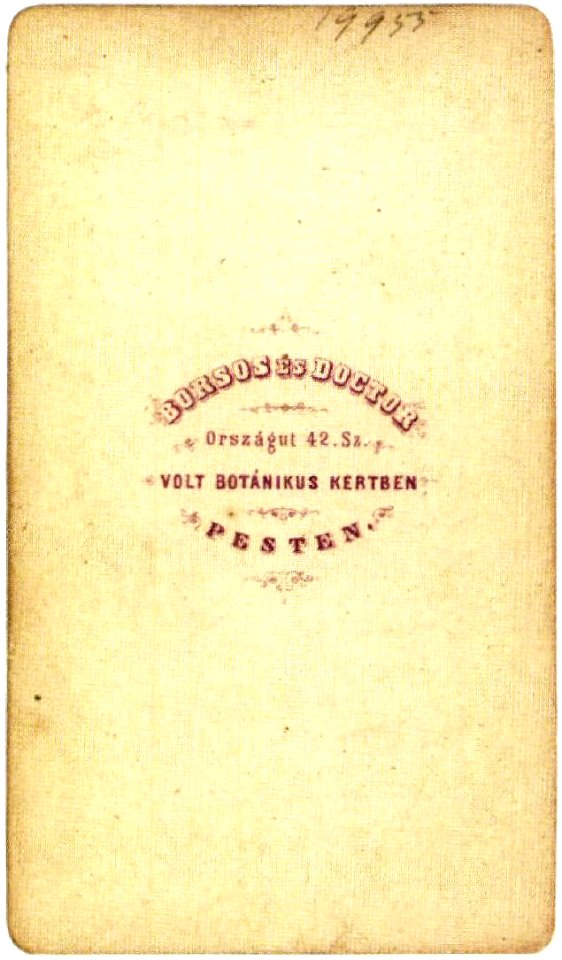 Borsos & Doctor verso 1865-68