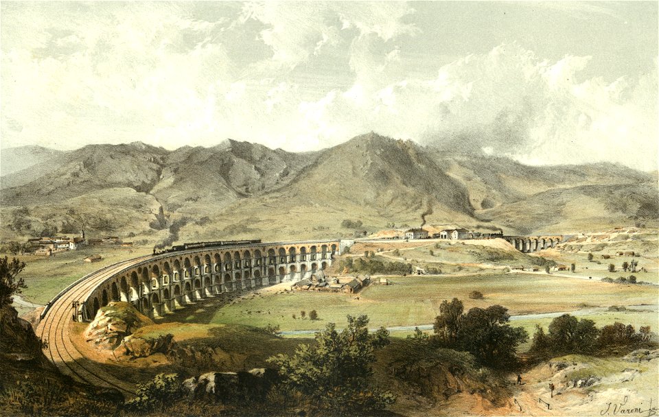 Borovnica viaduct by Varoni