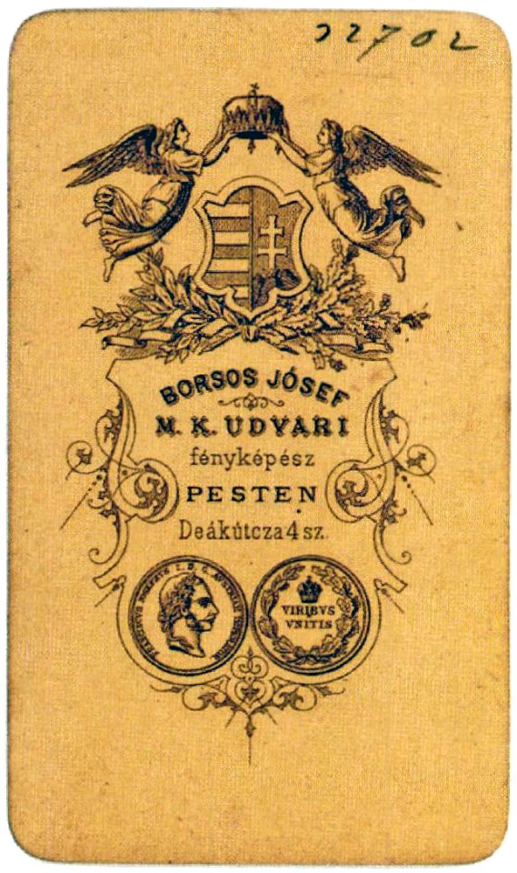 Borsos verso 1870-74