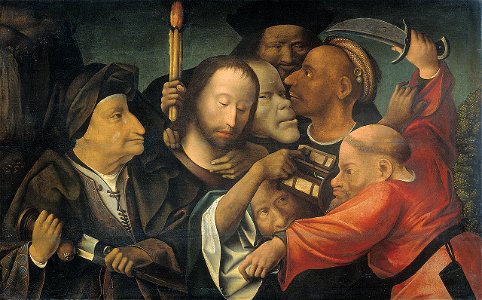 Bosch follower The arrest of Christ c. 1530-1550