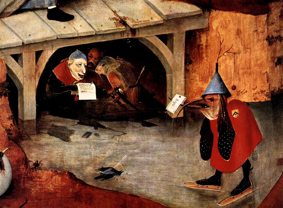 Bosch - Temptation of Saint Anthony