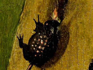 Bosch, Hieronymus - The Garden of Earthly Delights, right panel - Detail Beetle