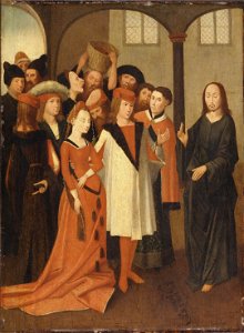 Bosch follower Christ and the Woman Taken in Adultery