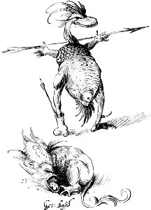 Two Monsters by Hieronimus Bosch