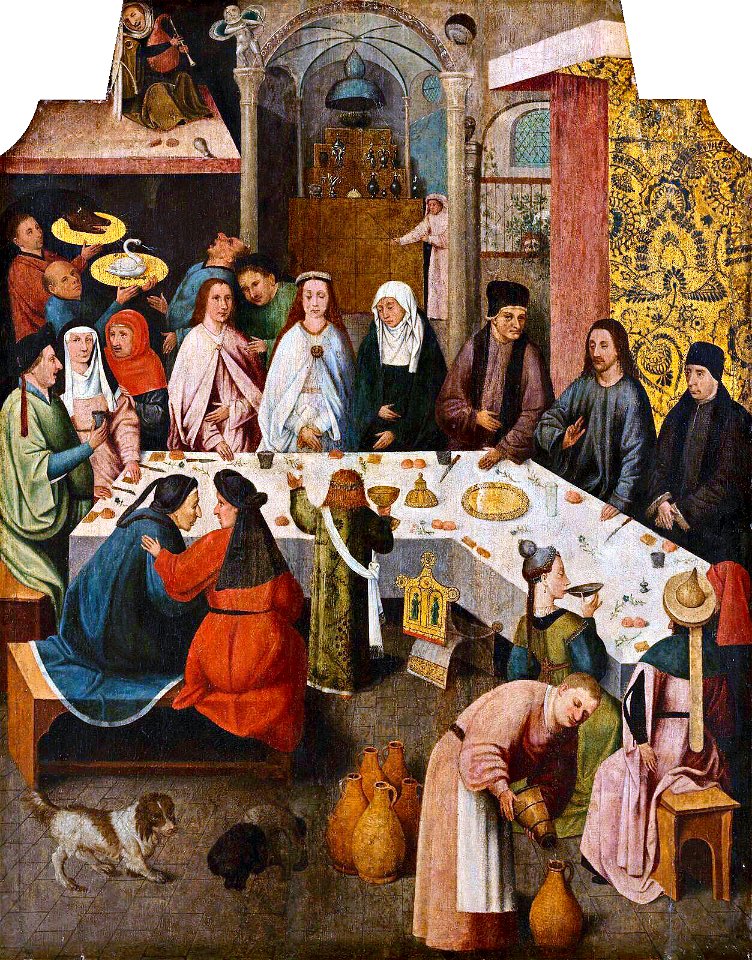 Bosch The marriage-feast at Cana (Boijmans Van Beuningen)FXD