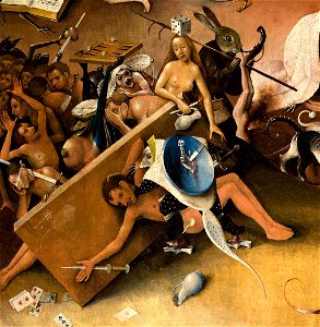 Bosch, Hieronymus - The Garden of Earthly Delights, right panel - Detail Rabbit